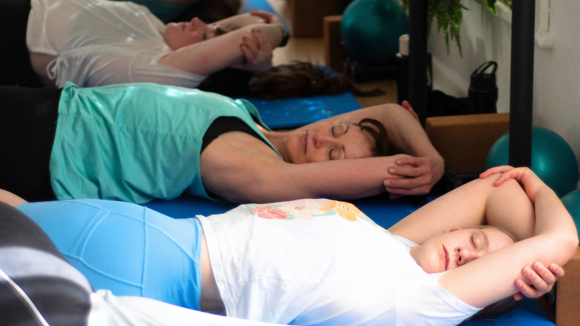 BurnTheory women's stretch and recovery RELEASE class